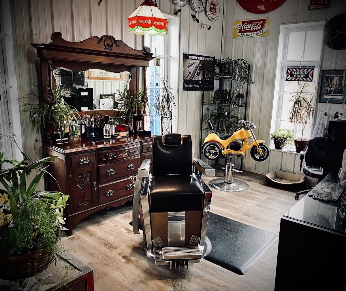 Pioneer Barber Shoppe. * Cuts by Dee *