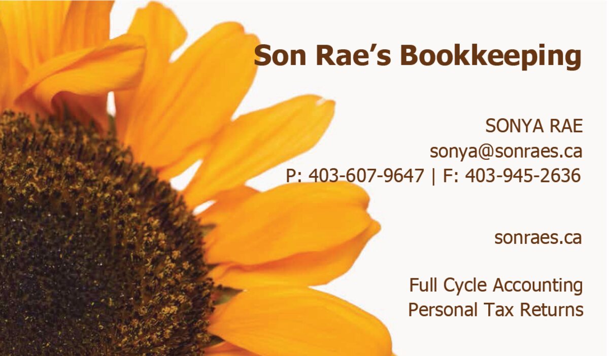 Son Rae's Bookkeeping