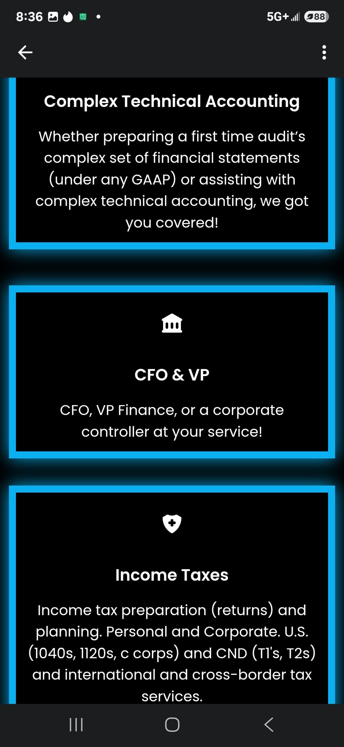 Whittaker's CPA Professional Corporation audit accounting tax