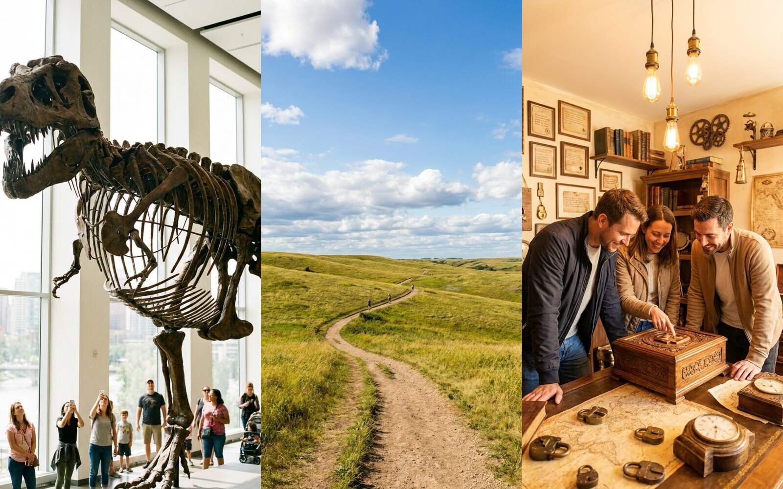 Rain, Dinosaurs, and an Outdoor Escape Room This Week